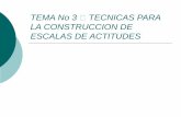 TEMA No 3 TECNICAS PARA LA CONSTRUCCION DE ESCALAS …horarioscentros.uned.es/archivos_publicos/qdocente... · 2019-02-01 · prueba de jueces (asignan valores escalares o puntuaciones
