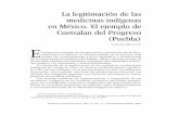 La legitimación de las medicinas indígenas en …...Dimensión Antropológic A, Año 14, Vol. 41, septiembre /D iciembre, 2007 La legitimación de las medicinas indígenas en México.