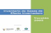 Inventario de Gases de Efecto Invernadero · gases indirectos de efecto invernadero no poseen equivalencia en términos de CO 2, se reportan en unidades de Gigagramos (Gg) emitidos