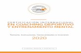 Temario, Instructores, Generalidades e Inversión 2020sportscoachingworld.com/images/CERTIFICACION...Temario, Instructores, Generalidades e Inversión 2020 CERTIFICACIÓN INTERNACIONAL