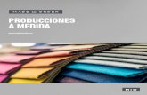 PRODUCCIONES A MEDIDA - Madetoordermadetoorder.es/wp-content/uploads/2019/05/ROLY_MadeToOrder_ES.pdfnosotros para el desarrollo de producciones a medida. Adaptamos cualquier modelo