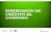 SUPERVISIÓN DE CRÉDITO AL CONSUMO - gob.mx• De la cartera de crédito al consumo, los productos de personal, nómina y automotriz representan el 56% del total colocado. • El