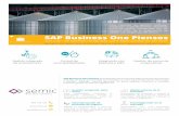 SAP Business One Piensos · SAP Business One Piensos 902 109 120 semic@semic.es Gestión integrada de la producción Control de incompatibilidades Integración con básculas y MES