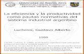 La eficiencia y la productividadbibliotecadigital.econ.uba.ar/download/tesis/1501-1150_LuchessiGA.pdf · INTRODUCCION La revolucibn industrial, iniciada en los comienzos del siglo