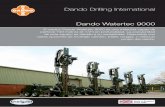 Dando Watertec 9000 · 2014-12-02 · Dando Watertec 9000 Especificaciones Técnicas del Equipo Opciones de transporte Camión de carga comercial pesado 4 x4 - Montaje en tractor