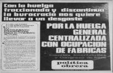 DE FABRICAS - Marxists Internet Archive · del viernes, y la salida de una edición de emergencia. El lunes, fue ya el comienzo de la más grande huelga de la historia del país.