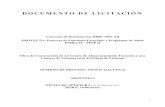 DOCUMENTO DE LICITACIÓN - Argentina.gob.ar...DOC-5 Modelo de Declaración de Mantenimiento de la Oferta DOC-6 Modelo de Contrato DOC-7 Países Elegibles – No aplica DOC-8 Fraude