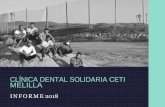 CLÍNICA DENTAL SOLIDARIA CETI MELILLA · La Clínica Dental Solidaria Ceti Melilla ha atendido en 2018 más del doble de pacientes que en el año 2017. También ha quintuplicado