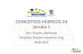 CONCEPTOS HEBREOS 24 Januka 1 - Shalom Haverim hebreos 24 januka 2013.pdf · Grande que obtuvo de los Persas convirtió a los Griegos como los Señores de los Judíos. Después de