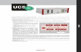 UCS/IH - Ingeteam · • máxima capacidad uCs: todas las UCS están equipadas con un módulo CPU y un módulo de alimentación. Adicionalmente, en los módulos de 4 U se admiten