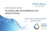 Presentación de PowerPoint - PAHO€¦ · • REDUCIR la contaminación del agua a través de proceso de tratamiento adecuados y promoviendo la aplicación de buenas prácticas en