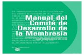 Manual del Comité de Desarrollo de la Membresía DEL COMITE DE CU… · Apadrinamiento de clubes nuevos ... adicionales de este manual del sitio Web de RI, . Este manual forma parte