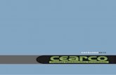 Catálogo CEARCO 2013 A4 - Hermanos Lobato · Hoja Metálica: Construida en dos piezas,- delantera estampada en troquel con decoración, realizada sobre chapa de acero laminado y