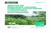 MASTER AGROECOLOGIA, SOBERANIA …...- Adquirir las bases necesarias para analizar el funcionamiento de los agroecosistemas desde una visión global holística y transdisciplinar así