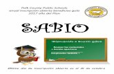 Polk County Public Schools SABIO...Requisitos de elegi-bilidad para los em-pleados cubiertos Para ser un empleado elegible, una persona debe ser un empleado de “bona fide” de la