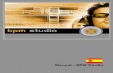 Manual - BPM Studio · BPM Studio Instalación Felicitaciones por la adquisición de BPM Studio! Con los Programas BPM Studio y las unidades de control de ALCATech dispone usted de