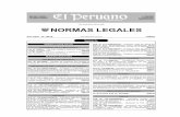 Cuadernillo de Normas Legales - Gaceta JurídicaLey que establece el Sistema de Control de Licencias de Conducir por Puntos 396532 PODER EJECUTIVO DECRETOS DE URGENCIA D.U. N° 061-2009.-