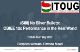 OBIEE 12c Performances in the Real World...OBIEE 12c Performance in the Real World info@rittmanmead.com @rittmanmead Federico Venturin 2 • Consultant with Rittman Mead • 7+ years