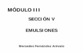 MÓDULO III - Universidad de Sevilla · 2008-01-22 · Estabilidad física de emulsiones SEDIMENTACIÓN - CREMADO Dx 2 r2 ((δ FI-δ FE) g dt η •Se origina como consecuencia de