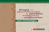 Diana Álvarez-Calderón Gallo - Ministerio de Cultura Perú · ficación y reconocimiento de los pueblos indígenas u originarios en el ámbito de medidas a ser consultadas. El documento