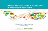 Plano Nacional de Adaptação à Mudança do Clima · 2018-04-18 · 3 |Plano Nacional de Adaptação à Mudança do Clima Plano Nacional de Adaptação à Mudança do Clima Instituições