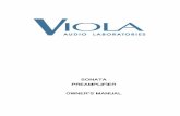 Manual Viola Sonata - Zephyrn inc.はじめに この度はVIOLA SONATAをお買い上げ頂き誠にありがとうございます。最新の技術と高品質のパー ツを使用した、この画期的な製品は、非常に高音質で満足のいく音をお届けすることをお約束致します。末永くご愛用いただくためにも、ご使用前にぜひ一度本書をお読みくださいますようお