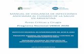 MANUAL&DE&VIGILANCIA&DE&INFECCIONES& PROGRAMA&NACIONAL&DE&EPIDEMIOLOGIA&Y&CONTROL&DE&INFECCIONES&HOSPITALARIAS& Programa&Nacional&de&Vigilancia&de&Infecciones&Hospitalarias&de&Argentina&