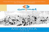 MeMoria de actividades 2015 - AMIMETamimet.com/wordpress/wp-content/uploads/2016/07/Memoria... · 2016-07-07 · trices en nuevos deportes y centros deportivos del entorno. Con la
