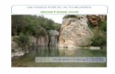MONTANEJOS - gva.esiespatacona.edu.gva.es/b/biogeo/files/2015/05/Montanejos-4-1.pdf · SUPERDEPREDADOR: El Martín pescador, supone el .de esta. 6. ENLACE: La rana en esta cadena