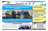 Noti-CET · “Hacia la Transparencia de la Gestión Pública” Edición 136 - Diciembre 2019 Noti-CET P-2 P-8 P-4 Quincuagésimo Octavo Aniversario de la CET En el marco de la celebración
