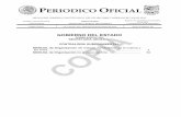PERIODICO OFICIAL - Tamaulipaspo.tamaulipas.gob.mx/.../2016/08/...Casa-del-Arte.pdf · Ley de la Unidad de Previsión y Seguridad Social del Estado de Tamaulipas. 6 de Septiembre