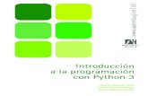 Introducción a la programación con Python 3repositori.uji.es/xmlui/bitstream/handle/10234/102653/s93.pdf · que se trata de un lenguaje particularmente adecuado para la enseñanza