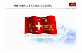HISTORIAL Y CASOS DE EXITO - e-Industria.com · 2011-08-31 · independientes doble conversión. con opción de redundancia n+1. caso de exito proyecto: “suministro, instalacion