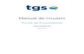 Manual de Usuario - TGSManual de Usuario Portal de Proveedores . Fig. 6 . Los roles disponibles para asignar son: Rol Descripción RECLAMO_GENERAR Permite al usuario generar un reclamo.