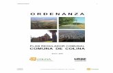 Ordenanza PRC Colina 2010-INFORME SEREMI 15 …chicureo.com/taller/wp-content/uploads/2016/12/1.1...ORDENANZA PLAN REGULADOR COMUNAL DE COLINA 2 URBE Arquitectos INDICE CONTENIDOS