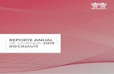 REPORTE ANUAL DE VIVIENDA 2019 INFONAVIT...El Infonavit presenta por primera vez el Reporte Anual de Vivienda 2019, con el objetivo de difundir información de los sectores vivienda