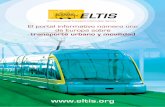 European Local Transport Information Service El portal …documents.rec.org/publications/Brochure12pgES_OK.pdf · 2010-09-20 · ELTIS European Local Transport Information Service