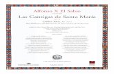 1221-1284 Las Cantigas de Santa Maríawebs.ucm.es/centros/cont/descargas/documento31997.pdf · En el siglo XIII, la mayor complejidad de la sociedad respecto a periodos anteriores