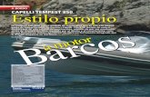 A BORDO Estilo propioCAPELLI TEMPEST 850media.nautibarcos.com/pruebas/pdf/capellitempest850_164.pdf · gama de embarcaciones de Cantieri Capelli. Con 8,50 metros de eslora, destaca