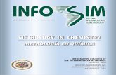 METROLOGY IN CHEMISTRY - sim-metrologia.org€¦ · Las mediciones químicas tienen un gran impacto en nuestra vida diaria, en el aire que respiramos, en el agua y alimentos que consumimos,