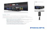 43PFL4609/F8 Philips Televisor LED-LCD serie 4000€¦ · 43PFL4609/F8 Destacados Televisor LED-LCD serie 4000 Clase 43" Servicios inalámbricos de NetTV. Disfruta de la mejor selección