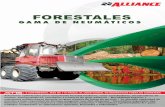 FORESTALES - Interempresas...FORESTALES GAMA DE NEUMÁTICOS Soluciones optimizadas para maquinaria forestal moderna, como cosechadoras, arrastradores de troncos, transportadores, remolques