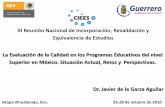 Presentación de PowerPoint - GobIxtapa-Zihuatanejo, Gro. 25-28 de octubre de 2010 XI Reunión Nacional de Incorporación, Revalidación y Equivalencia de Estudios. Sistema Nacional
