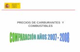 PRECIOS DE CARBURANTES Y COMBUSTIBLES · 2018-09-18 · GASOLINAS Y GASÓLEOS ÚLTIMOS CONSUMOS DISPONIBLES EN LOS PAÍSES DE LA UE (AÑO 2006) Nota 1: datos en miles de toneladas