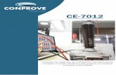 Equipo de Prueba Conprove CE-7012 ES · 2019-10-09 · ESPECIFICACIONES El CE-7012 es una herramienta versátil que abarca muchas características en un solo dispositivo. Compacto