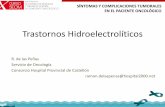 Trastornos Hidroelectrolíticos - Sociedad Española de ... · Hiponatremia/SIADH • Alta prevalencia de hiponatremia entre pacientes hospitalizados: –Na