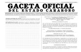 Valencia, 10 de julio de 2009 EXTRAORDINARIA Nº 3006 GACETA …sgg.carabobo.gob.ve/gaceta/GACETAOFICIALNo3006.pdf · 7146128 senoviia aracelis hidalgo alcala e.b. crispina mercado