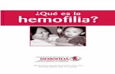 ¿Qué es la hemofilia?¿Qué es la hemofilia? HEMOFILIA LEVE 5% - 30% de la actividad normal de los factores de coagulación} • Pueden sangrar durante mucho tiempo tras una cirugía