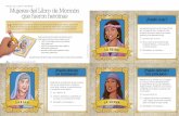 HÉROES DEL LIBRO DE MORMÓN Mujeres del Libro …...tarjetas de heroínas para que las agregues a tu colección! No sabemos todos sus nombres, pero aún podemos aprender de su ejemplo.