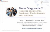 Team Diagnostic™coachingdeequipos.es/wp-content/uploads/2016/05/Presenta... · amplio rango de opiniones divergentes en una pequeña selección de preguntas. > El segundo gráfico,